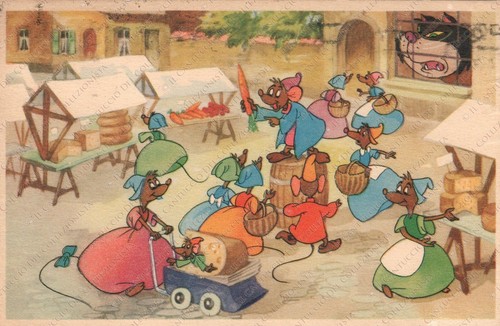 1957 topolini gatto - topolini,