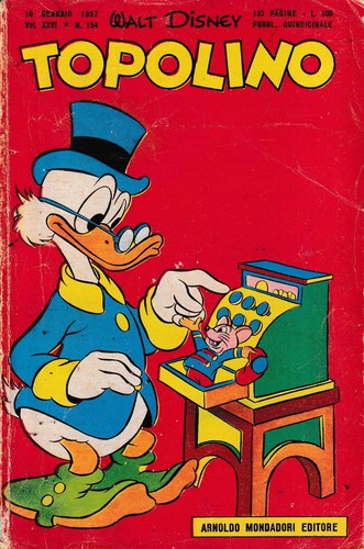 Topolino 154 originale - topolino, n.