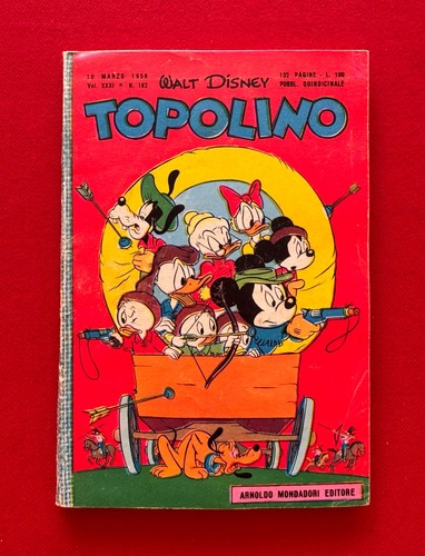 Topolino 182 prima - ,