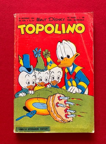 Topolino 151 prima edizione - prima,