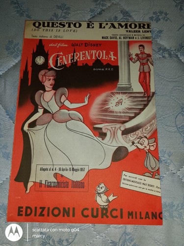 Raro spartito 1957 - raro,