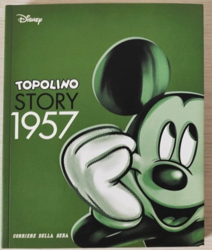 Topolino story 1957 fumetto - topolino,