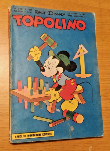 Topolino libretto 167 25 - libretto,