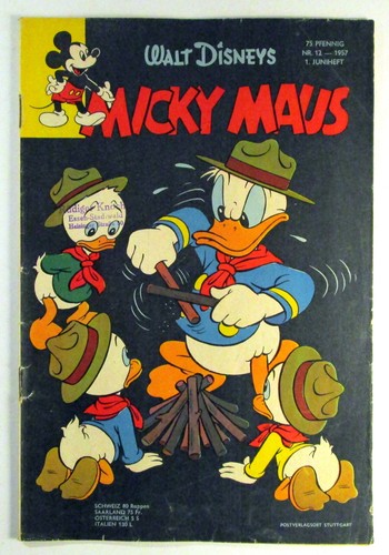 Topolino 1957 fascicolo del - topolino, 12