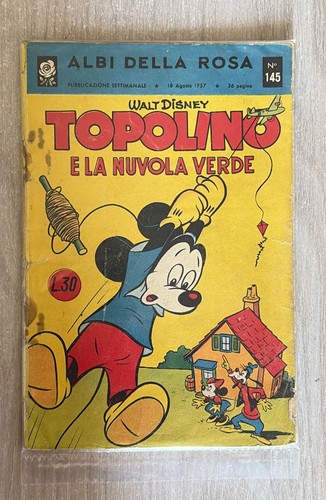 Albi della rosa 145 - albi, topolino