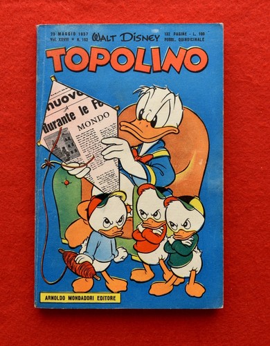 Topolino 163 autentico - topolino, #