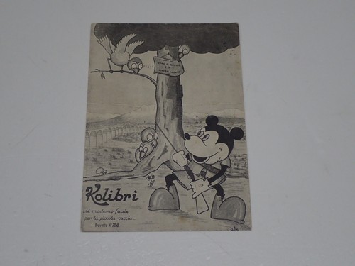 Topolino walt disney cartolina - disney,