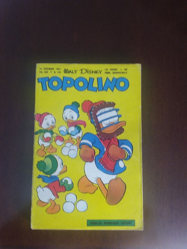 Topolino libretto 176 senza - libretto, n.